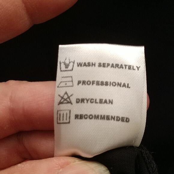 Misslook Black Dress with Abstract Florals 3XL - Picture 7 of 7